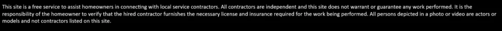 a detailed  disclaimer of pressure washing vero beach co